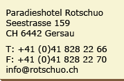 Paradieshotel Rotschuo